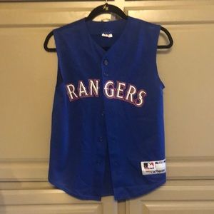 Texas Rangers no. 8 vest